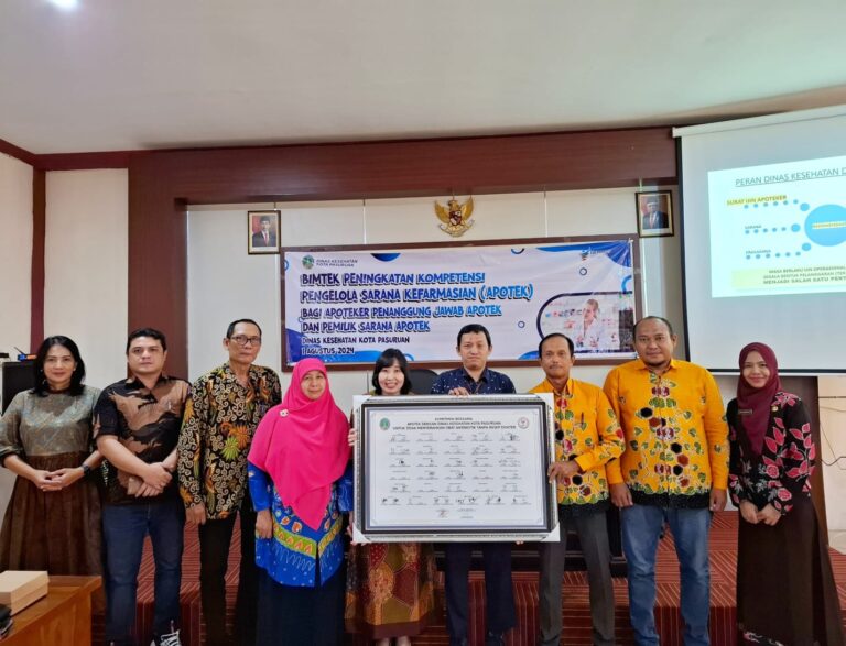 Apotek, IAI dan Fasilitas Pelayanan Kesehatan di Kota Pasuruan Berkomitmen Tidak Akan Menyerahkan Obat Tanpa Resep Dokter