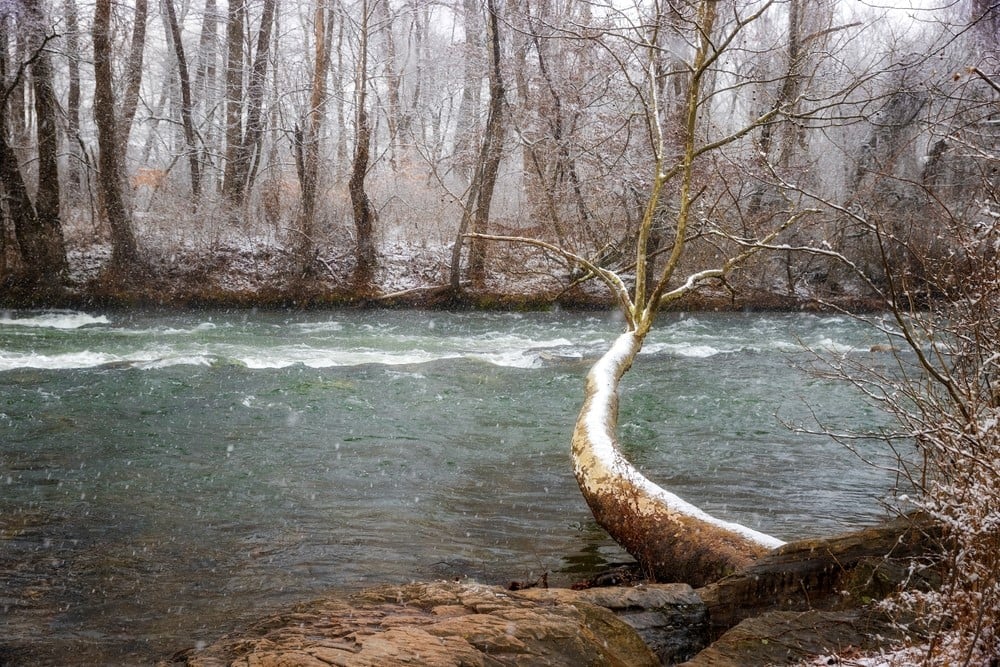 Sebuah taman yang sangat indah di antara Ohio State Parks