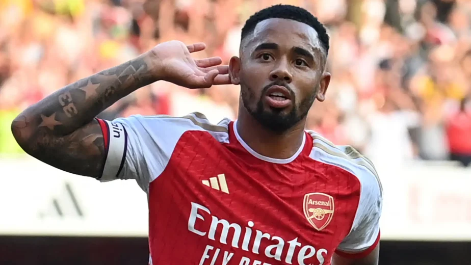 Statistik Striker Arsenal Gabriel Jesus Crystal Palace