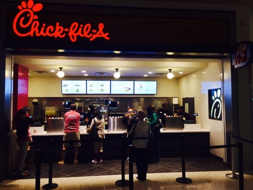 Bandara Lapangan Cinta Chick-fil-A
