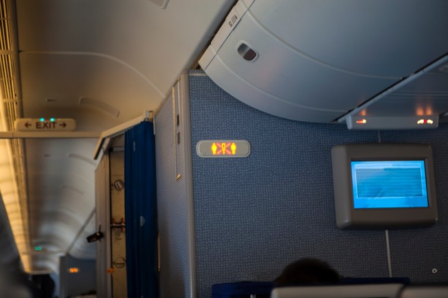 Interior pesawat