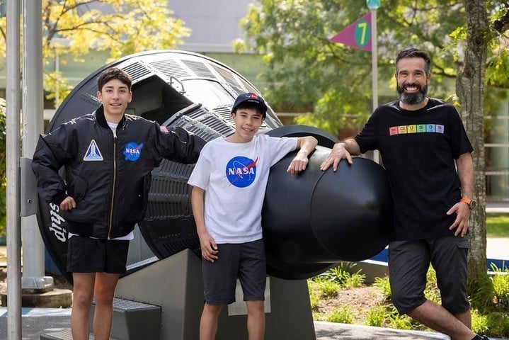 Anak-anak di salah satu museum terbaik di New York