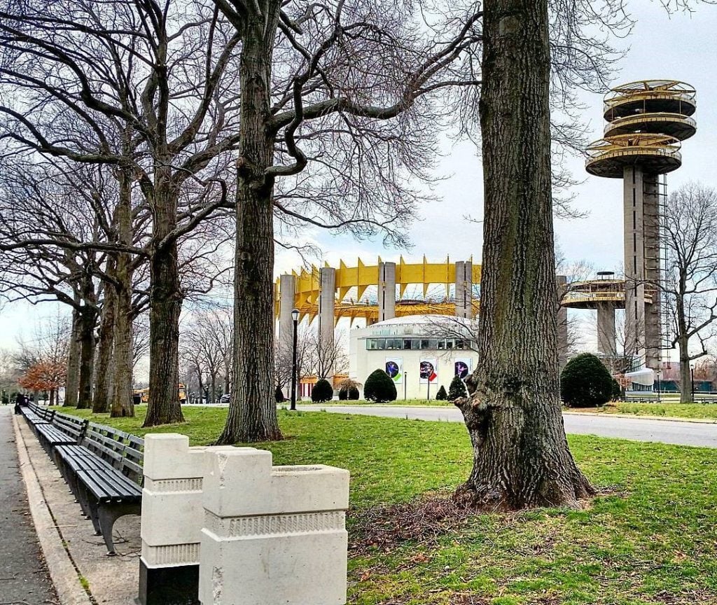Teater Queens di Corona Park di Flushing Meadows