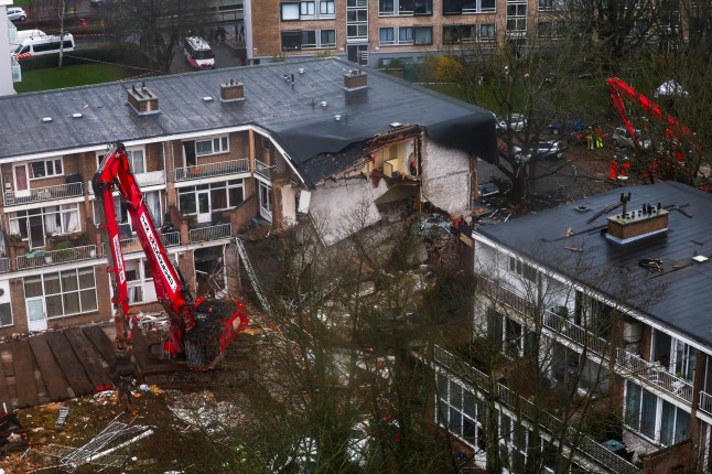 Kebakaran di Den Haag.
