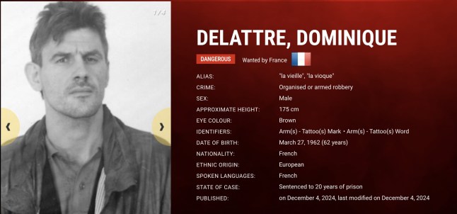 Daftar lengkap 24 penjahat dan kejahatan mereka ditambahkan ke daftar paling dicari Europol - termasuk seorang pembunuh kapak