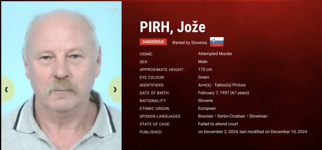 Daftar lengkap 24 penjahat dan kejahatan mereka ditambahkan ke daftar paling dicari Europol - termasuk seorang pembunuh kapak