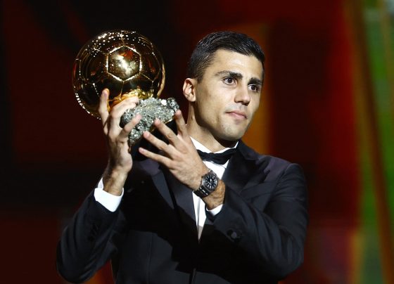 Rodri memenangkan Ballon d'Or 2024