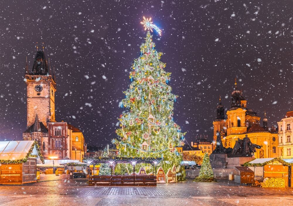 Pohon Natal di Praha