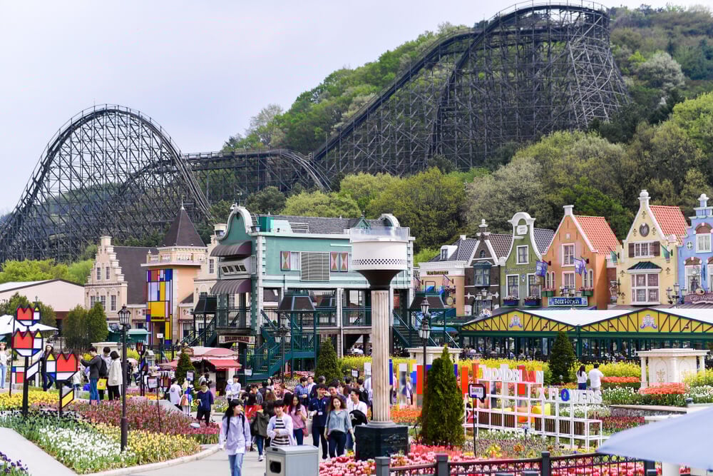 Taman Hiburan Everland di Korea Selatan