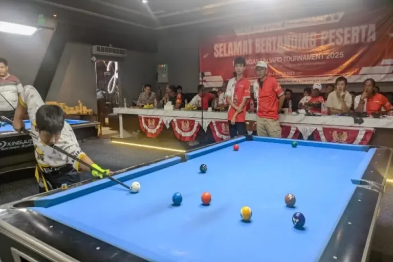 Buka Turnamen, KONI Kota Probolinggo Ajak Semua Pihak Hapus Stigma Negatif pada Olahraga Billiard