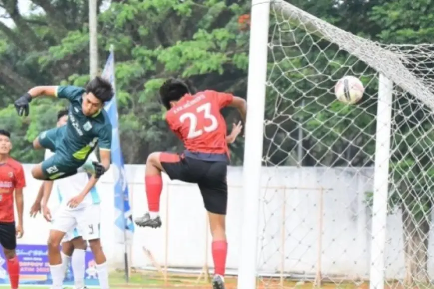 Tim Sepak Bola Mojokerto Kalahkan Batu pada Ajang Porprov Jatim 2025