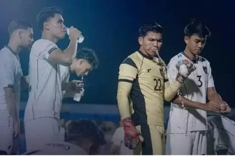 Babak Pertama: Timnas U-23 Indonesia Dominan dari Laos, Skor Masih Kaca Mata
