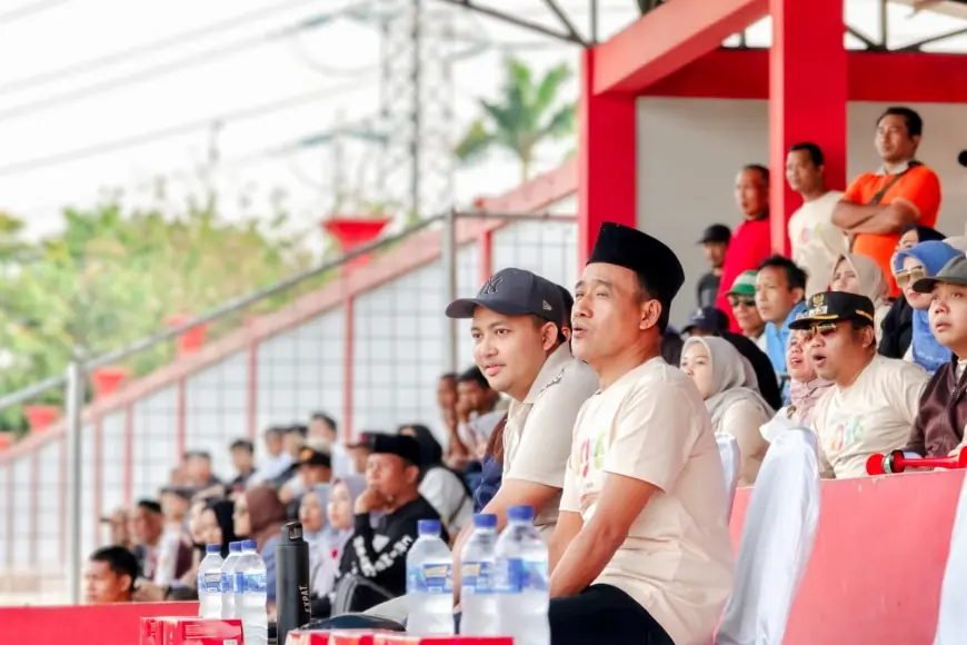 Nonton Liga Bupati Cup, Mas Rusdi: Saya Sangat Bangga Siapa Pun Nanti Juaranya